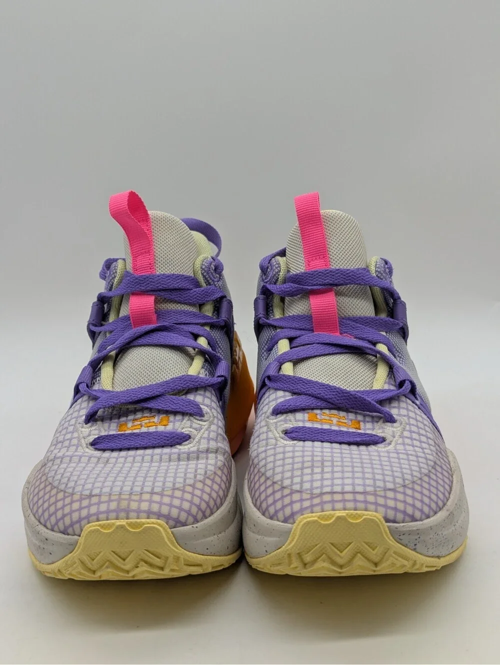 Nike LeBron Witness 7 Action Grape Purple Kids Size 6Y / Women's 7.5 DQ8650-101